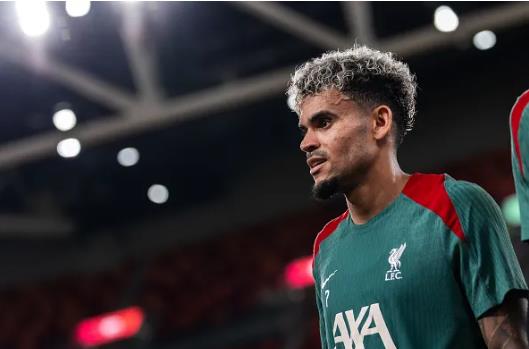 Liverpool dang gap kho khan vi mat Luis Diaz