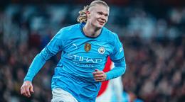 Erling Haaland cán mốc khủng chỉ sau ba năm khoác áo Man City